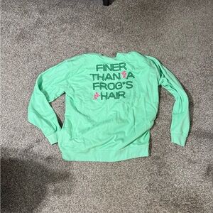 Green Graphic Sweatshirt